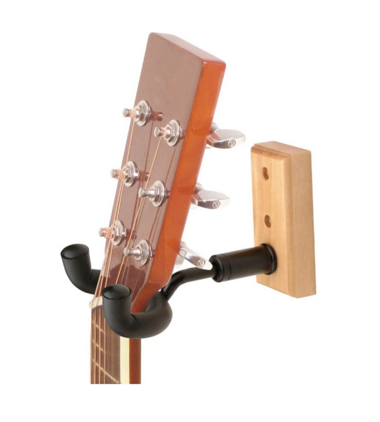 On-Stage GS7730 Wooden Wall-Mount Guitar/Ukulele Hanger