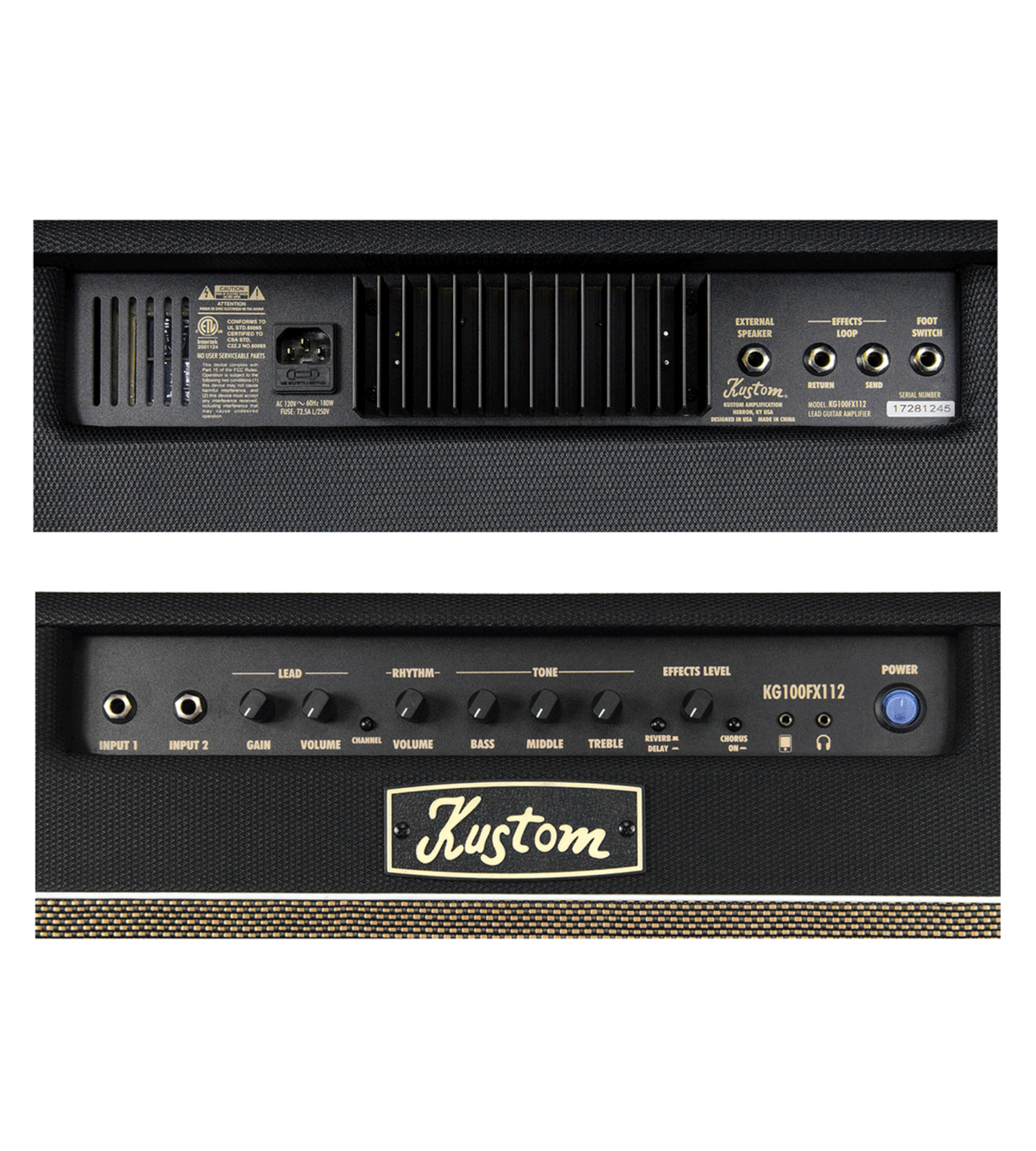 KUSTOM KG100 FX112 V3.0