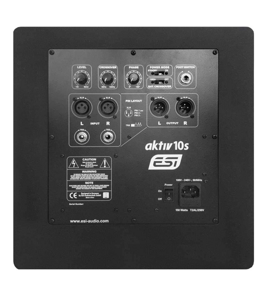 ESI AKTIV10S STUDIO SUBWOOFER