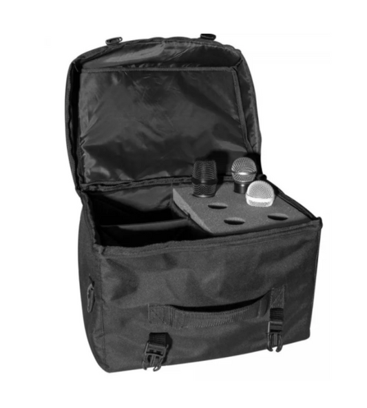 ON STAGE GEAR MB7006 6-SPACE MICROPHONE BAG