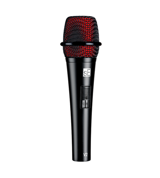 sE ELECTRONICS V2 SWITCH XLR DYNAMIC VOCAL MIC