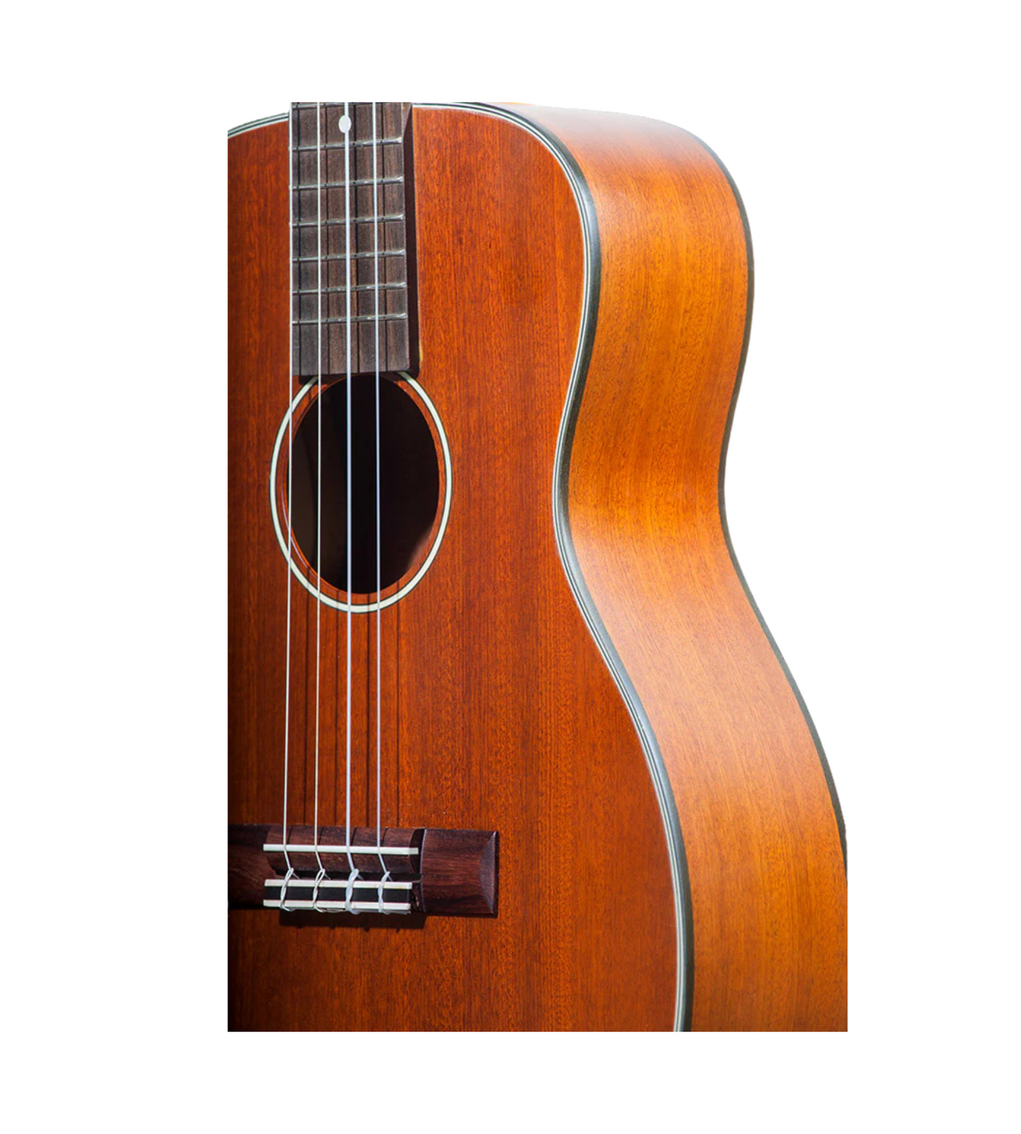 Ohana BK-14 Laminate Baritone Ukulele Bundle