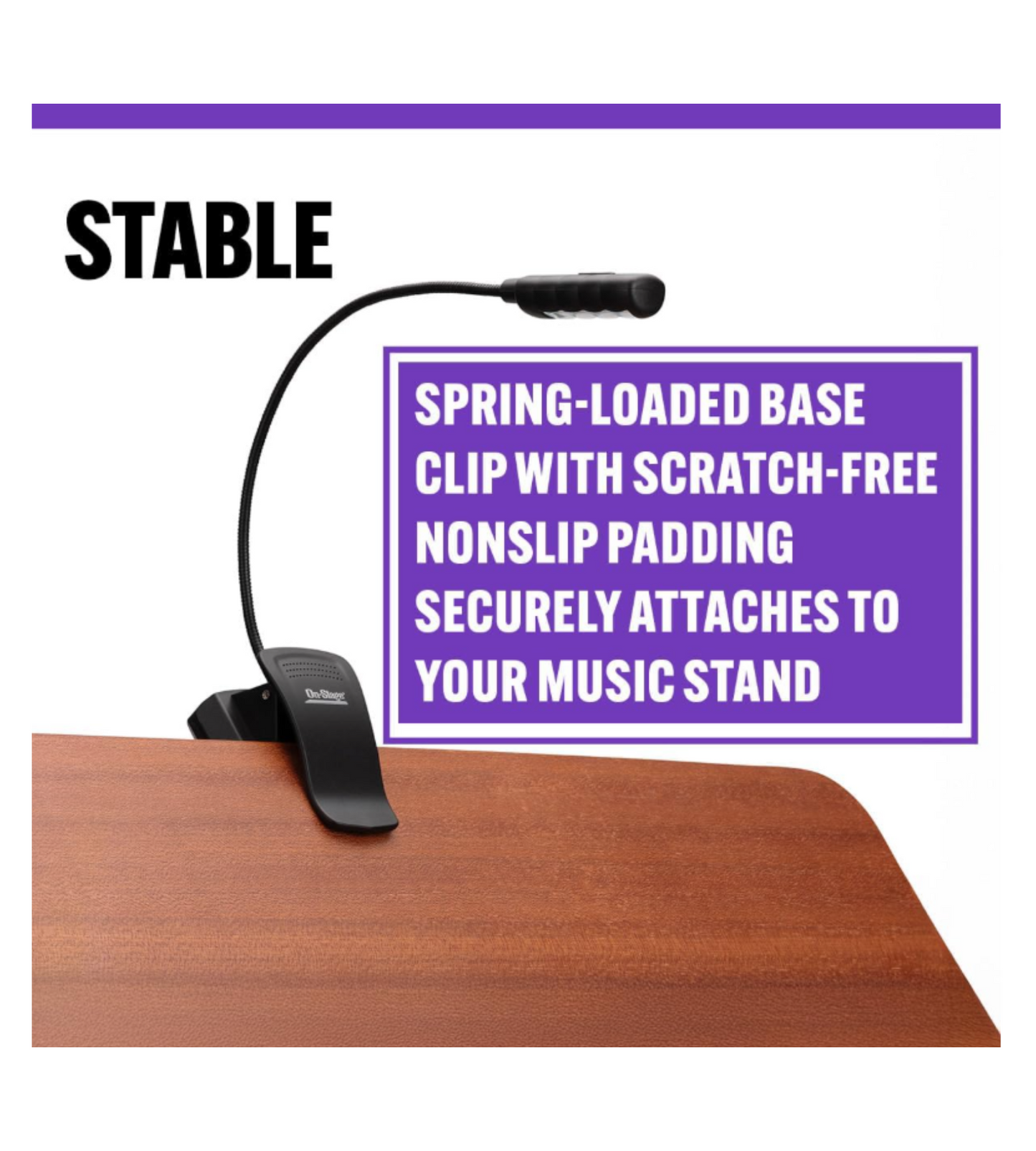 On-Stage LED2214 USB Sheet Music Light