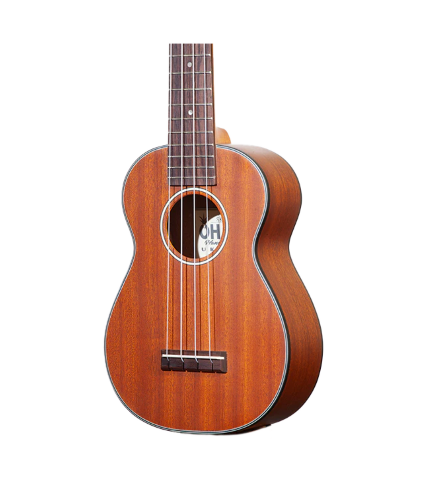 Ohana CK 14 E Laminated Mahogany Concert Ukulele w/ Pick-up