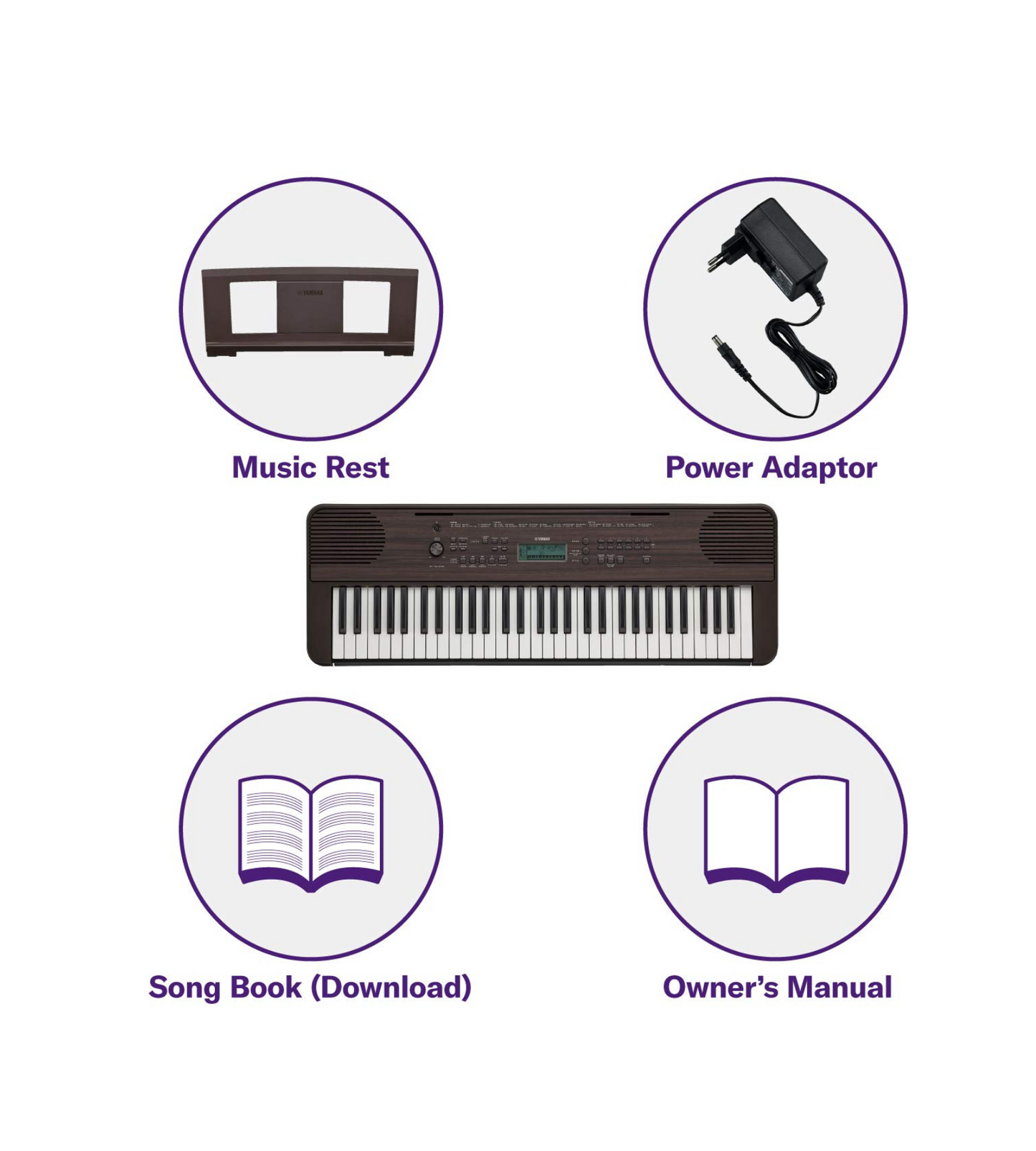 YAMAHA E360DW KEYBOARD