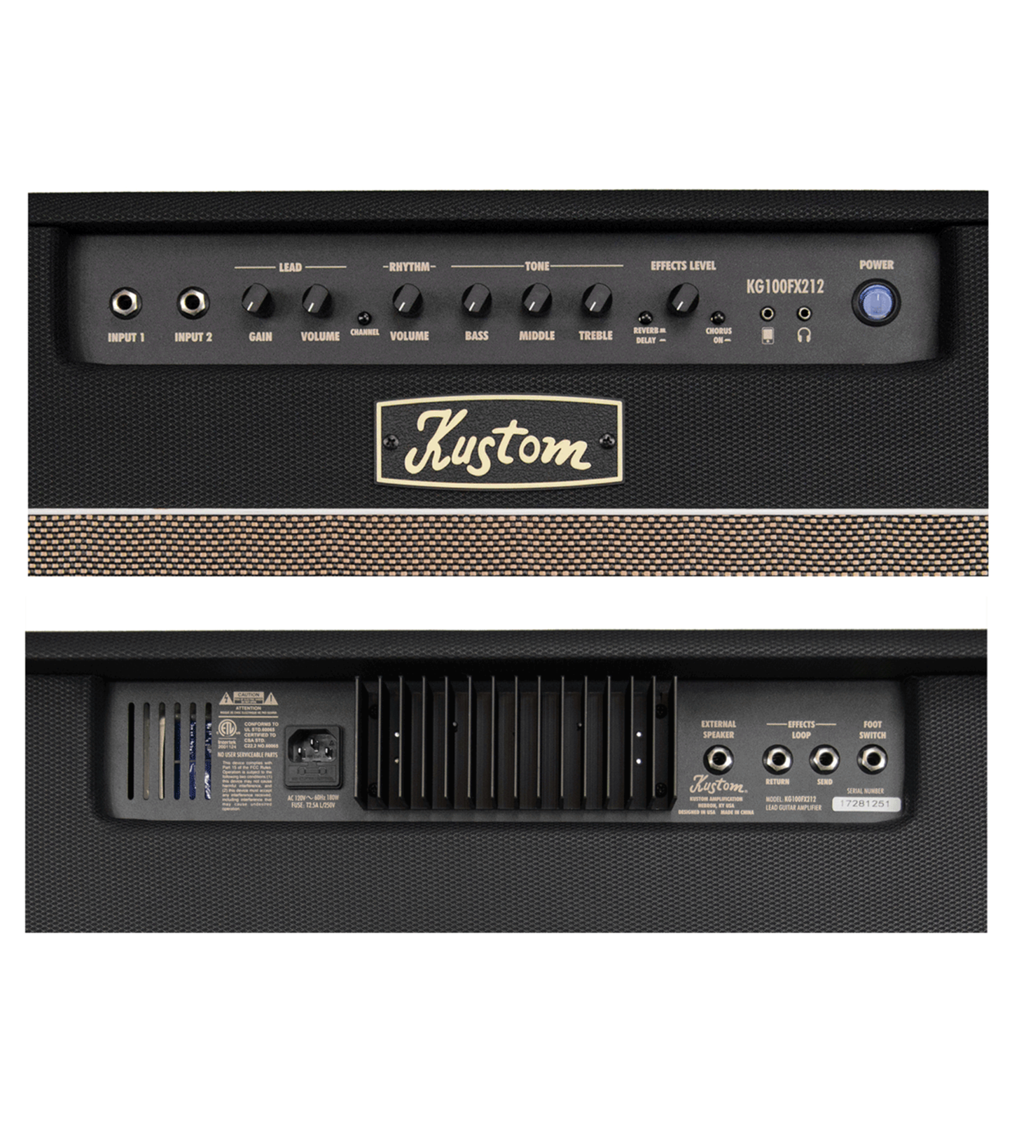 KUSTOM KG100 FX212 3.0