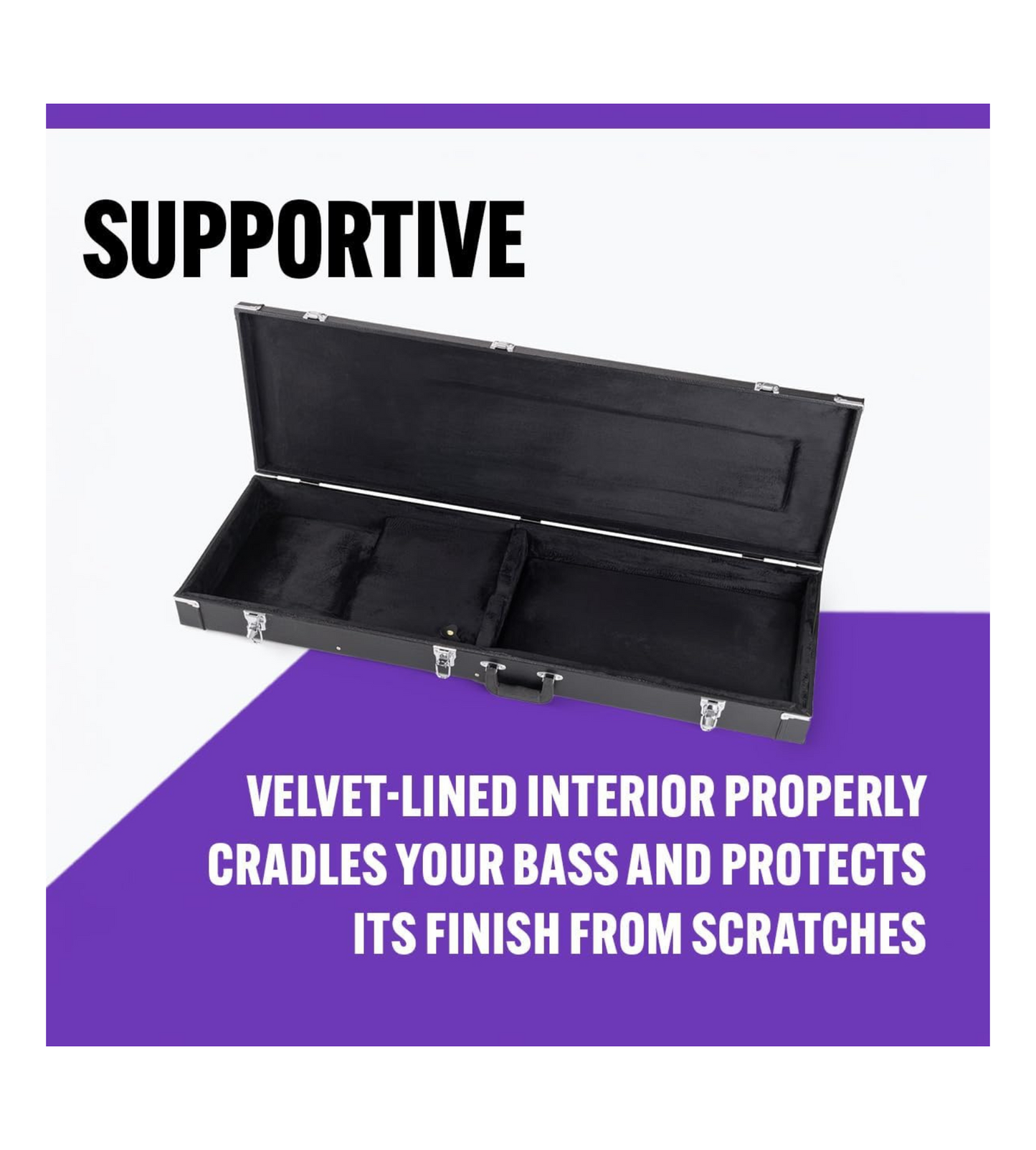 On-Stage GCB6000B Bass Guitar Case