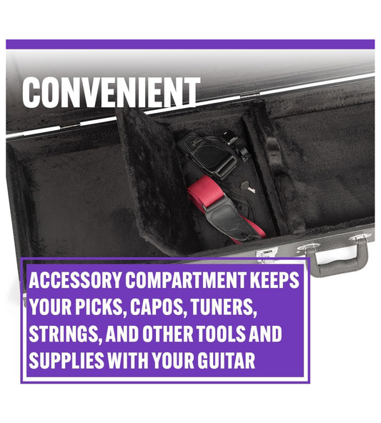 ON STAGE GCE6000B ELECTRIC GUITAR CASE