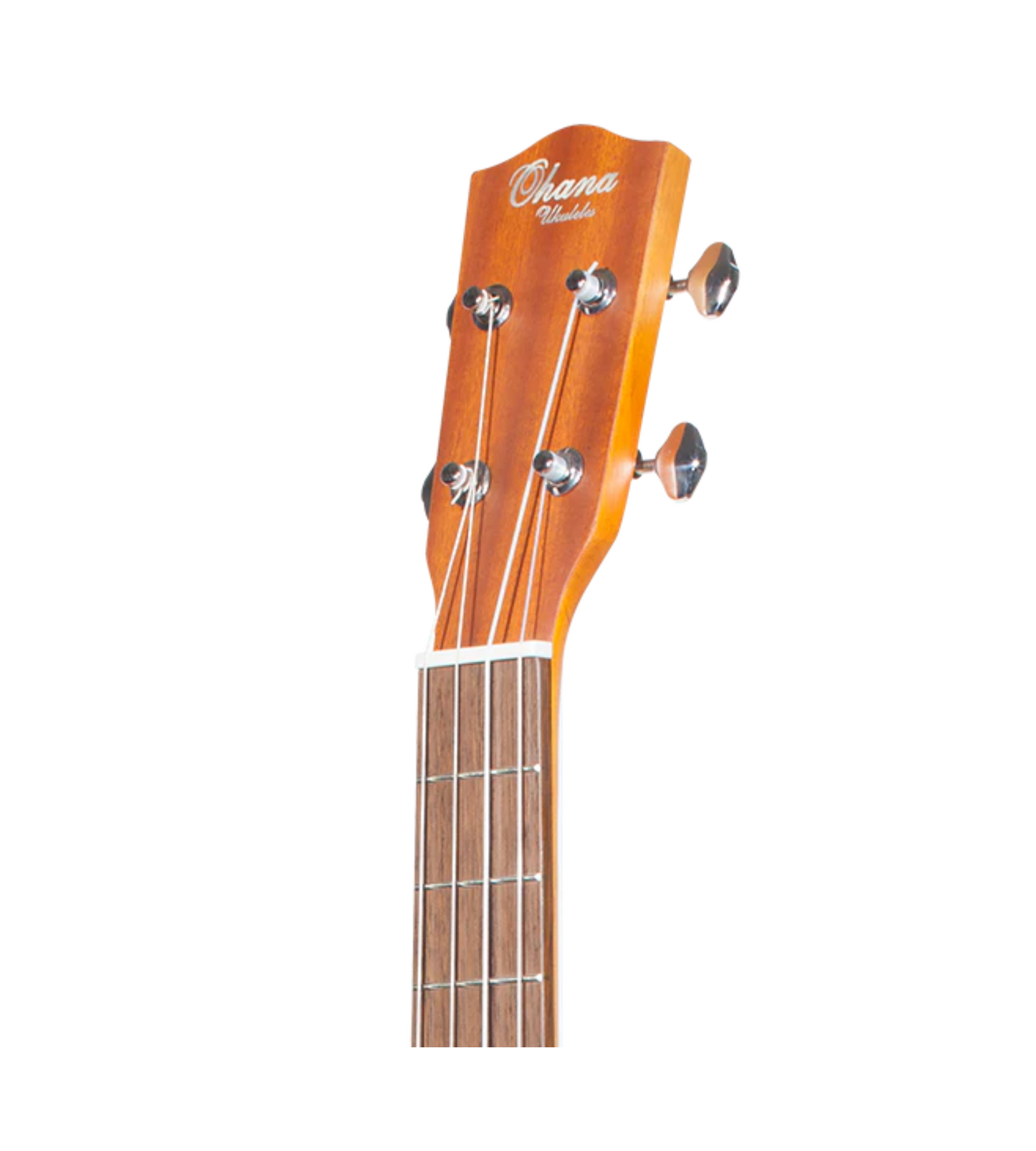 Ohana BK-20 CE Solid Top Baritone Ukulele Bundle