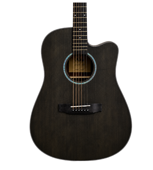 ADI D60C EQ BK ACOUSTIC GUITAR