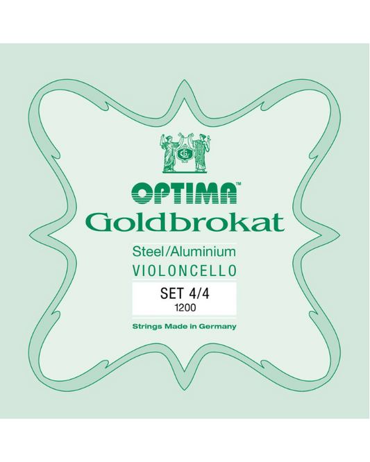 OPTIMA G.1200 4/4 GOLDBROKAT VIOLIN CELLO STRING