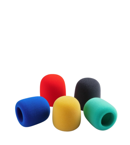 On-Stage ASWS58C5 5PK Colored Windscreen
