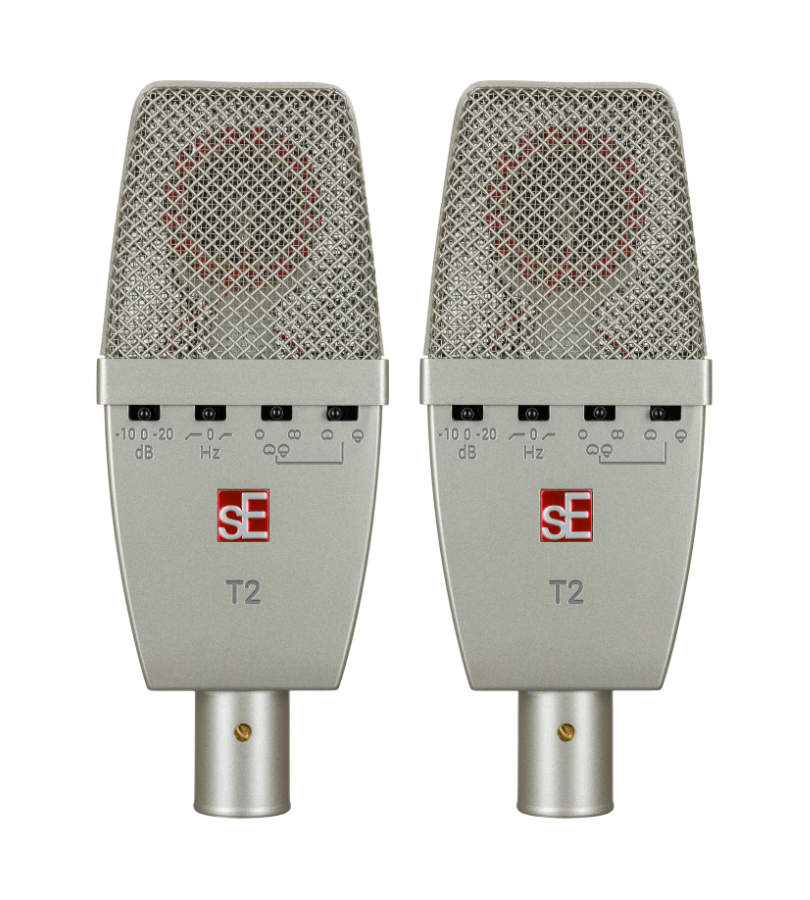 SE LARGE DIAPHRAGM CONDENSER MIC - T2 (Pair)