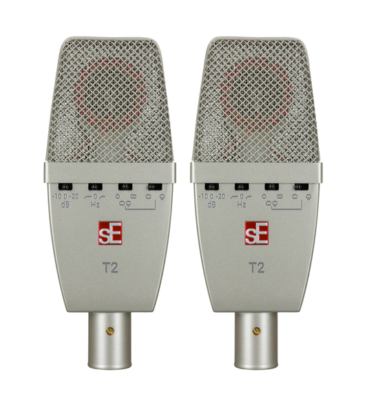 SE LARGE DIAPHRAGM CONDENSER MIC - T2 (Pair)
