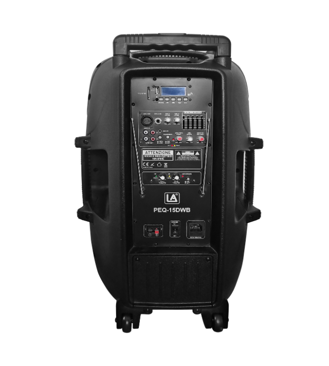 LISTEN ACOUSTIC PEQ-15DWB TROLLEY SPEAKER