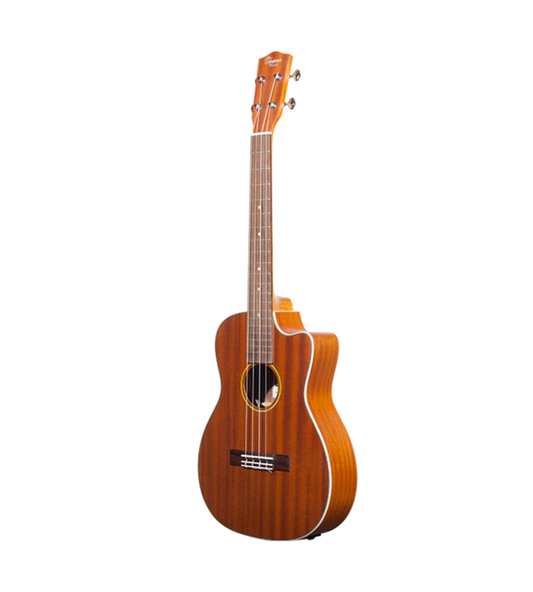 Ohana BK-20 CE Solid Top Baritone Ukulele Bundle
