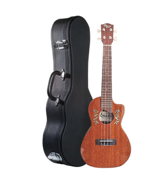 Ohana CK-60CG Concert Ukulele with Hard case