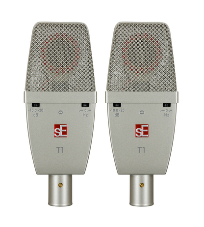 sE ELECTRONICS T1 LARGE DIAPHRAGM CONDENSER MIC - T1 PAIR