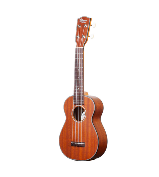 Ohana CK 14 E Laminated Mahogany Concert Ukulele w/ Pick-up
