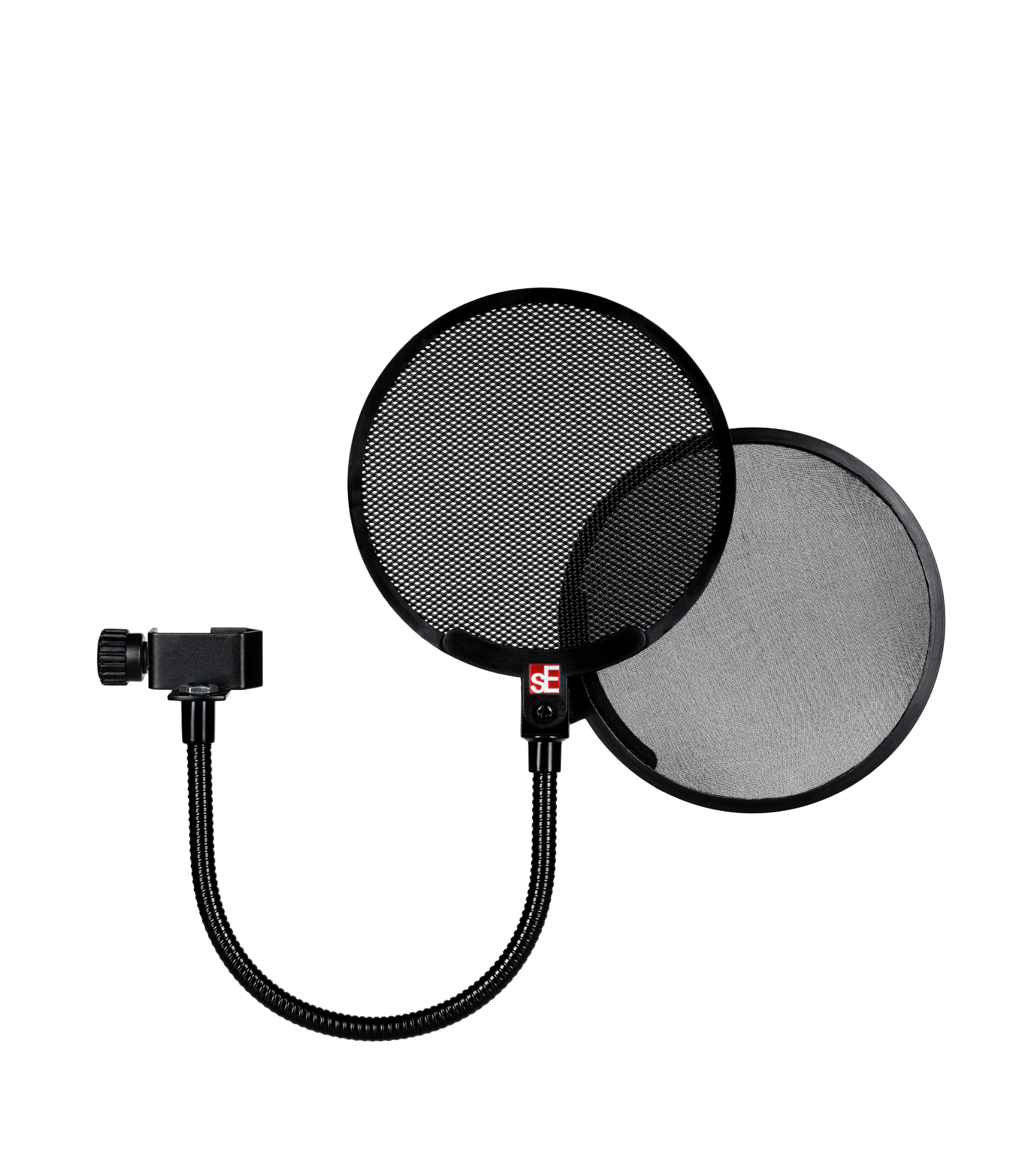 Triangular Pop Filter sE ELECTRONICS DUAL POP FILTER – Better Components Inc