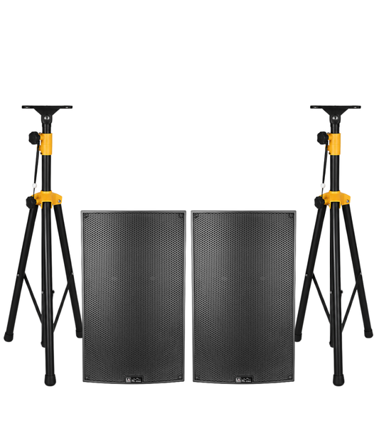 LISTEN ACOUSTIC PQ12D (Pair) with Stand