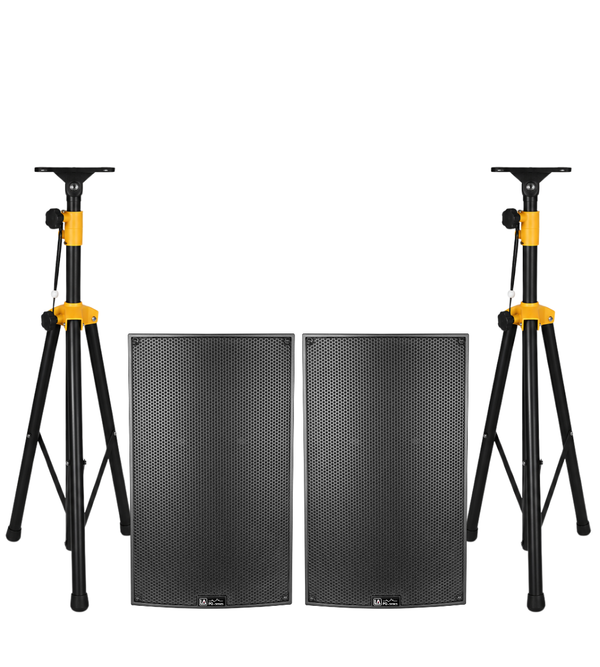 LISTEN ACOUSTIC PQ12D (Pair) with Stand