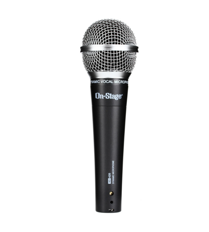 On-Stage AS420V2 Dynamic Handheld Mic – Better Components Inc