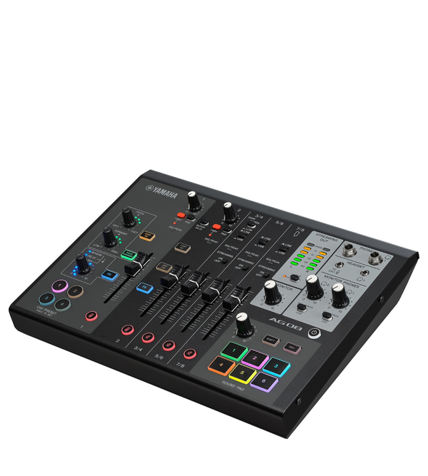 YAMAHA AG08 LIVE STREAMING MIXER