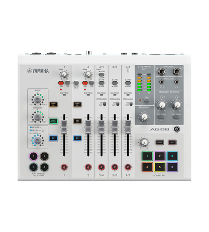 YAMAHA AG08 LIVE STREAMING MIXER