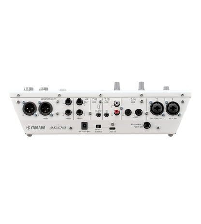 YAMAHA AG08 LIVE STREAMING MIXER