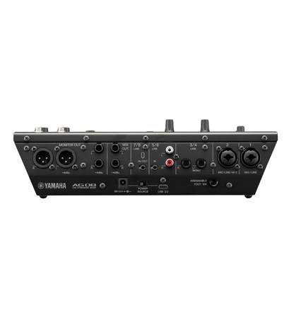 YAMAHA AG08 LIVE STREAMING MIXER