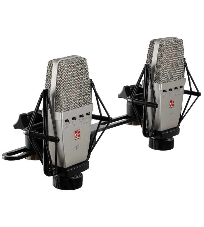 SE LARGE DIAPHRAGM CONDENSER MIC - T2 (Pair)