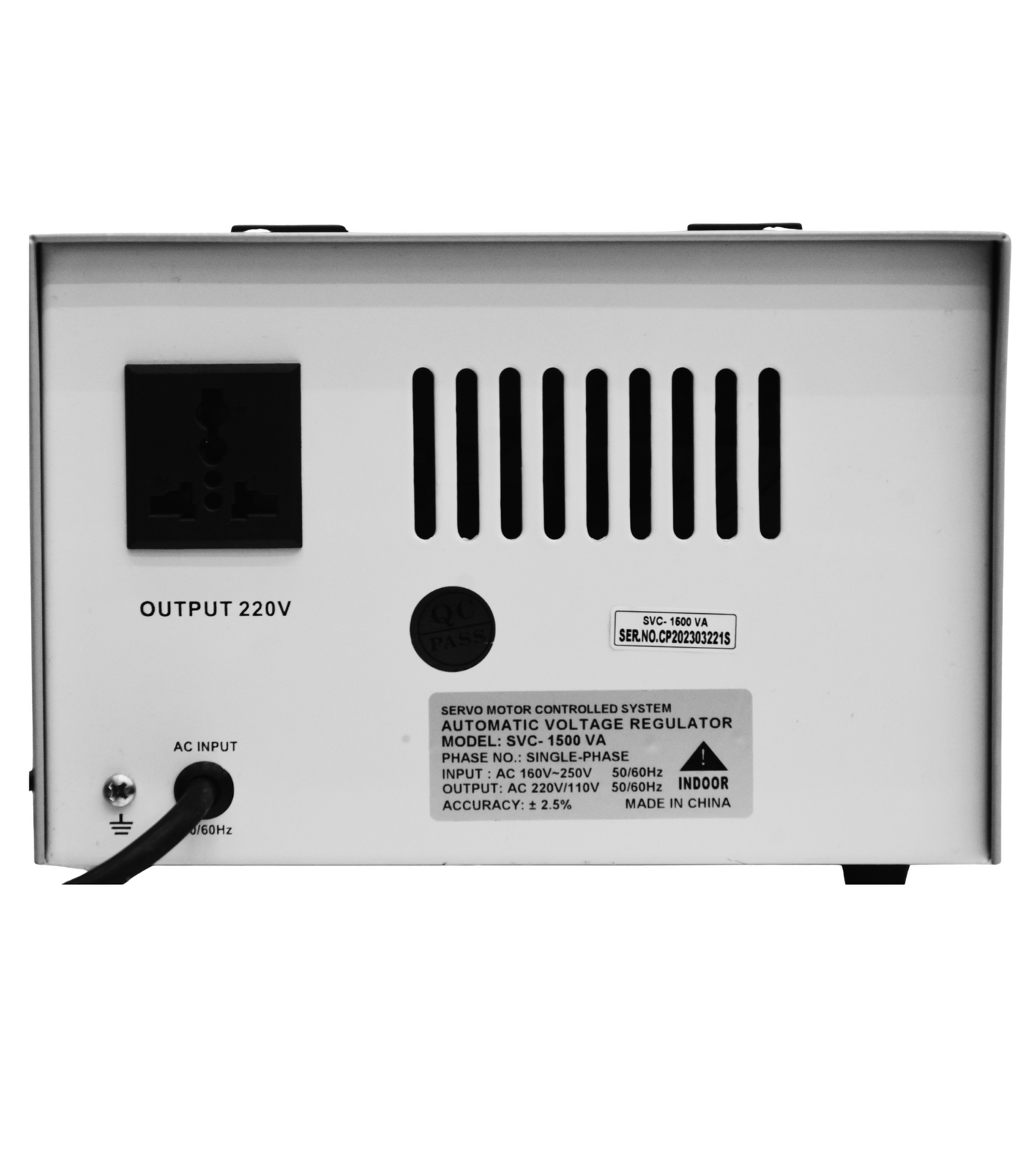ADI SVC-1500VA/1PHASE SERVO TYPE AVR