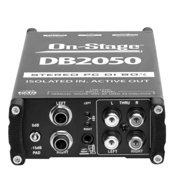 ON STAGE DB2050 ACTIVE STEREO MULTIMEDIA DIRECT BOX