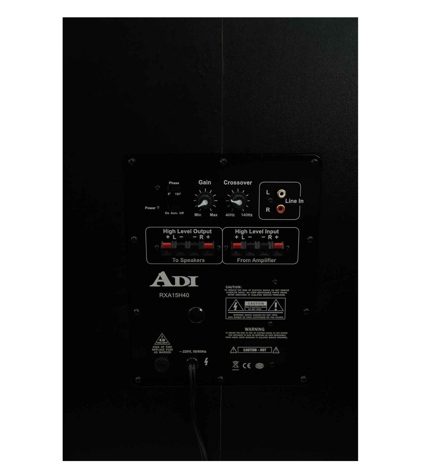 ADI RXA 15H40 15" SUBWOOFER