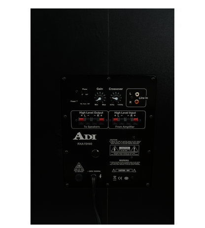 ADI RXA 15H40 15" SUBWOOFER