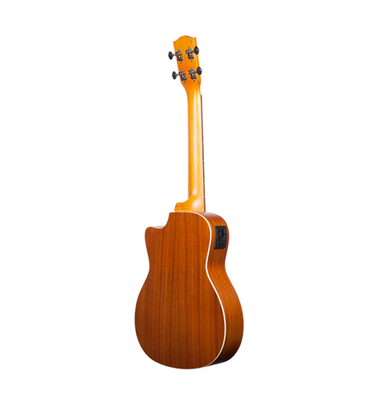 Ohana BK-20 CE Solid Top Baritone Ukulele Bundle