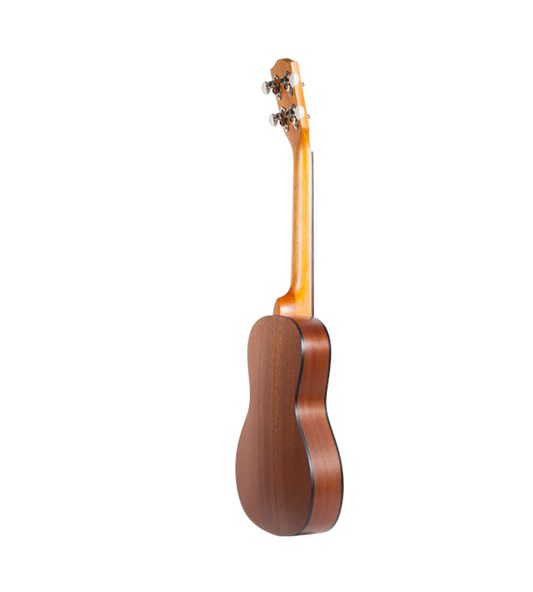 Ohana CKS-22E Slim Line Solid Top Concert Ukulele Bundle