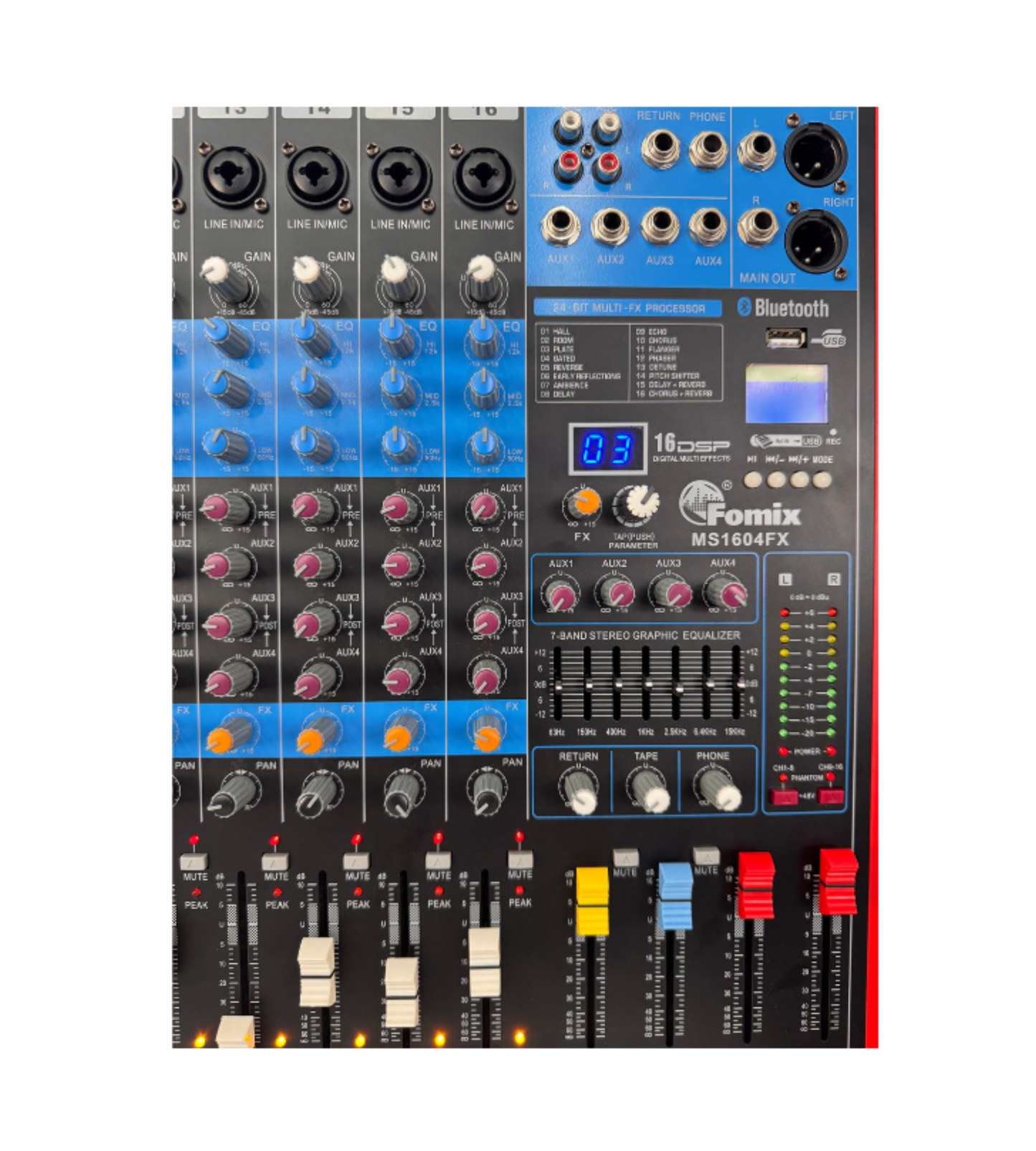 FOMIX MS1604FX MIXER