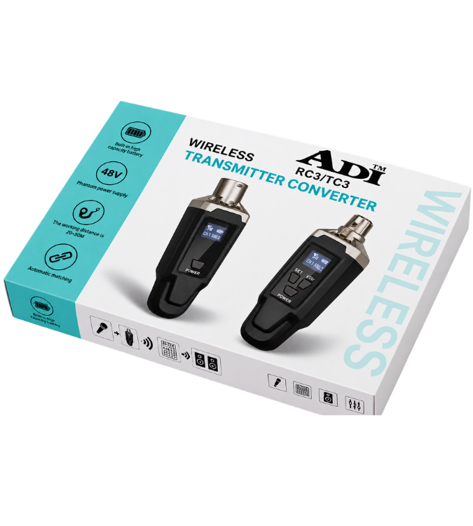 ADI WIRELESS TRANSMITTER - RC3/TC3