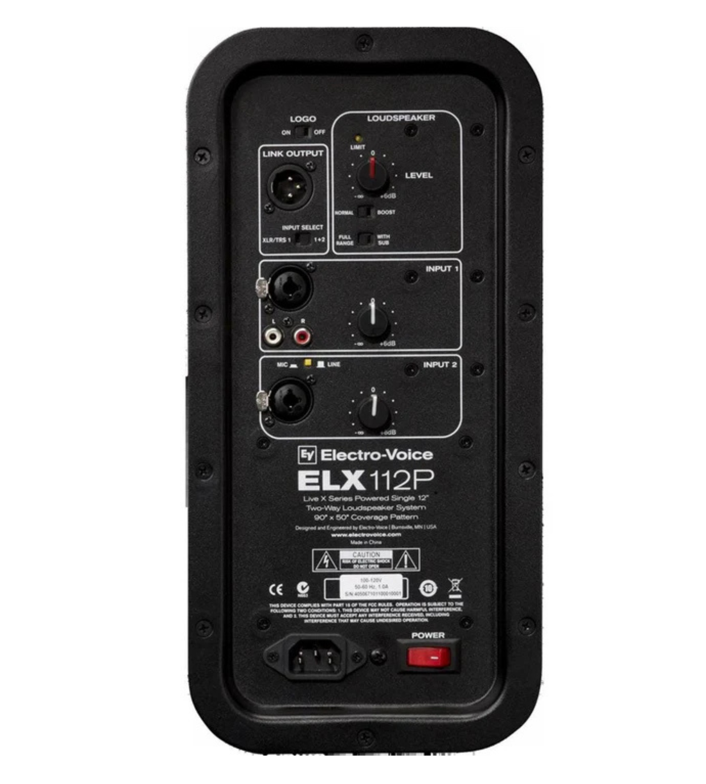 ELECTROVOICE ELX 112P POWERED SPEAKER