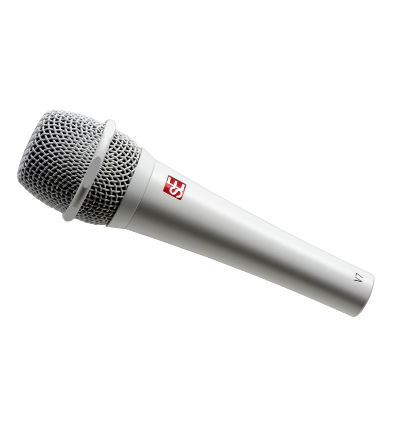 SE DYNAMIC VOCAL MIC - V7 WHITE