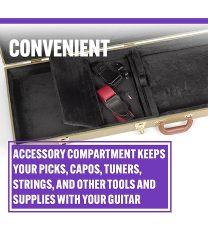 On-Stage GCE6000T Hardshell Electric Guitar Case