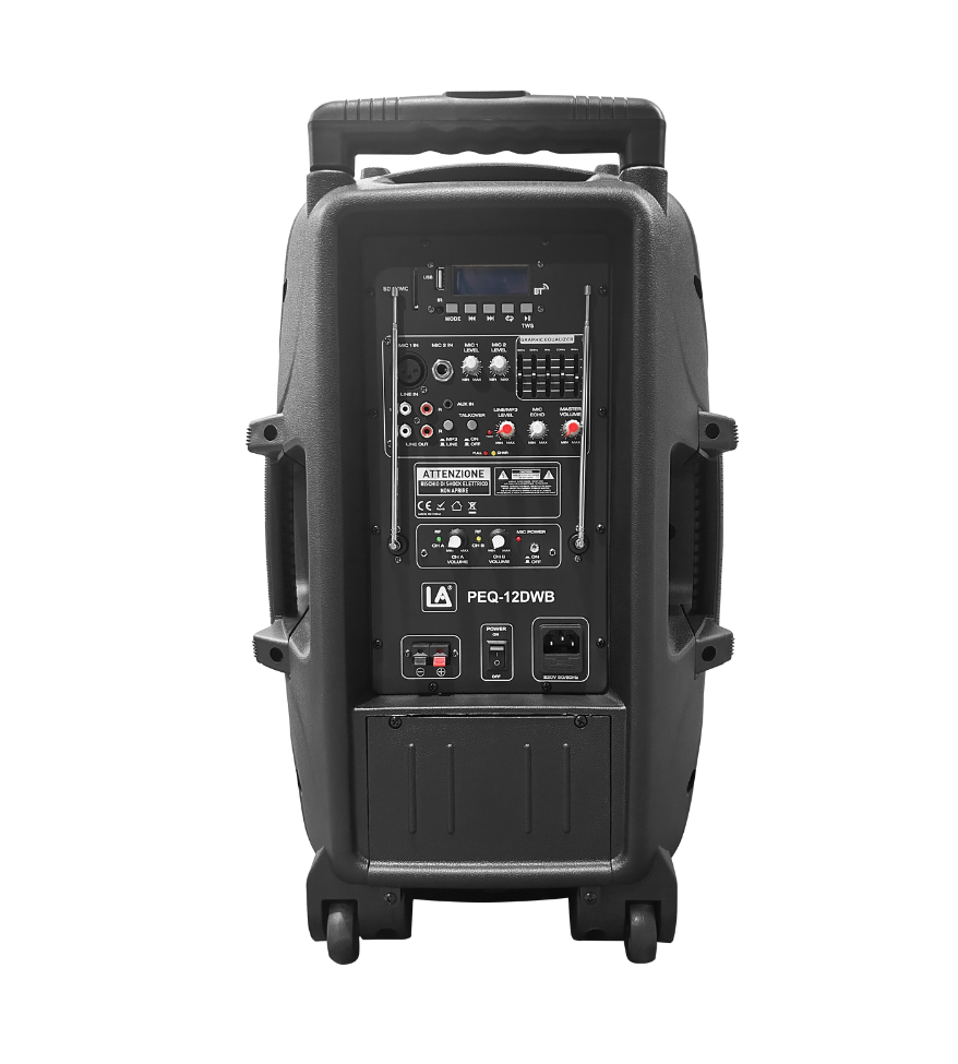 LISTEN ACOUSTIC PEQ-12DWB TROLLEY SPEAKER