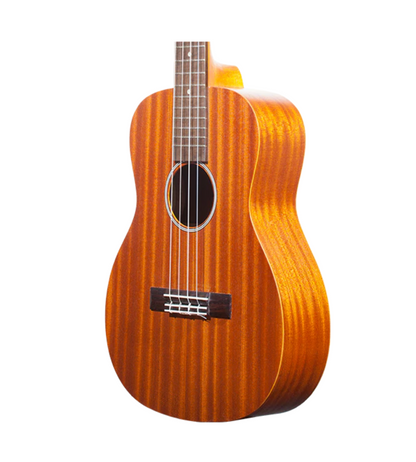Ohana BK-10 Solid Top Baritone Ukulele Bundle
