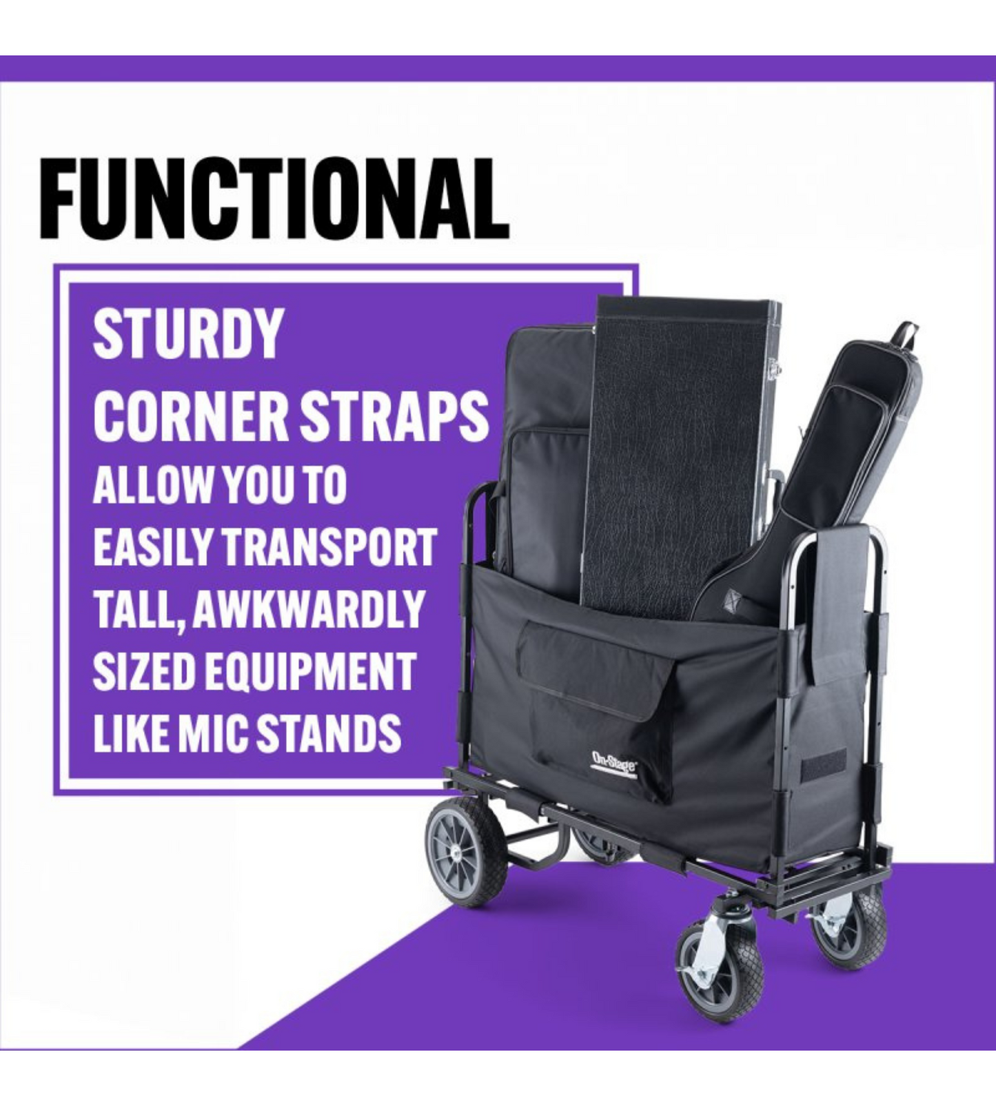 ON STAGE UCB2500 UTILITY CART BIG BAG