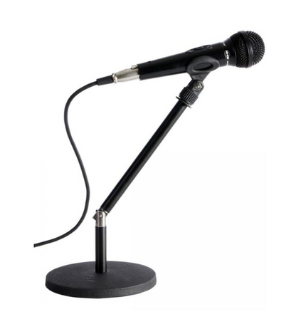 On-Stage DS8100 Desktop Mic Stand with Rocker-Lug