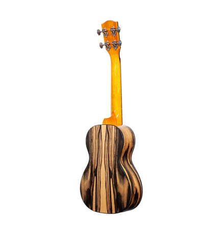 Ohana CK-150BWE Black and White Ebony Concert Ukulele