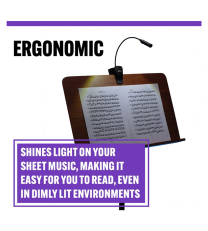 On-Stage LED2214 USB Sheet Music Light