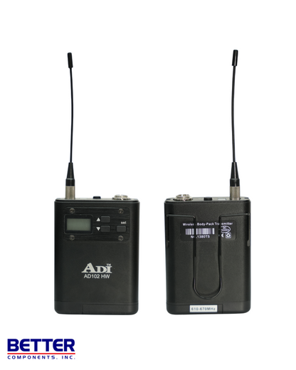 ADI AD-102HW WIRELESS HEADWORN MIC